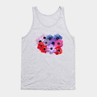 Anemone Flower Tank Top